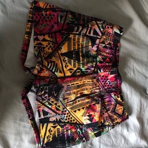 Spandex workout shorts Reebok